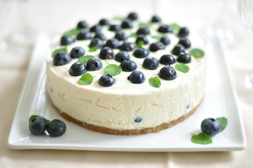 Blueberry Cheesecake (Unbaked) RB Images Flickr