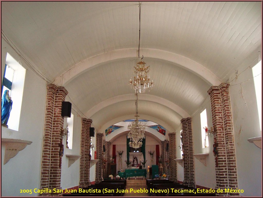 Capilla San Juan Bautista (San Juan Pueblo Nuevo) Tecamac,… Flickr