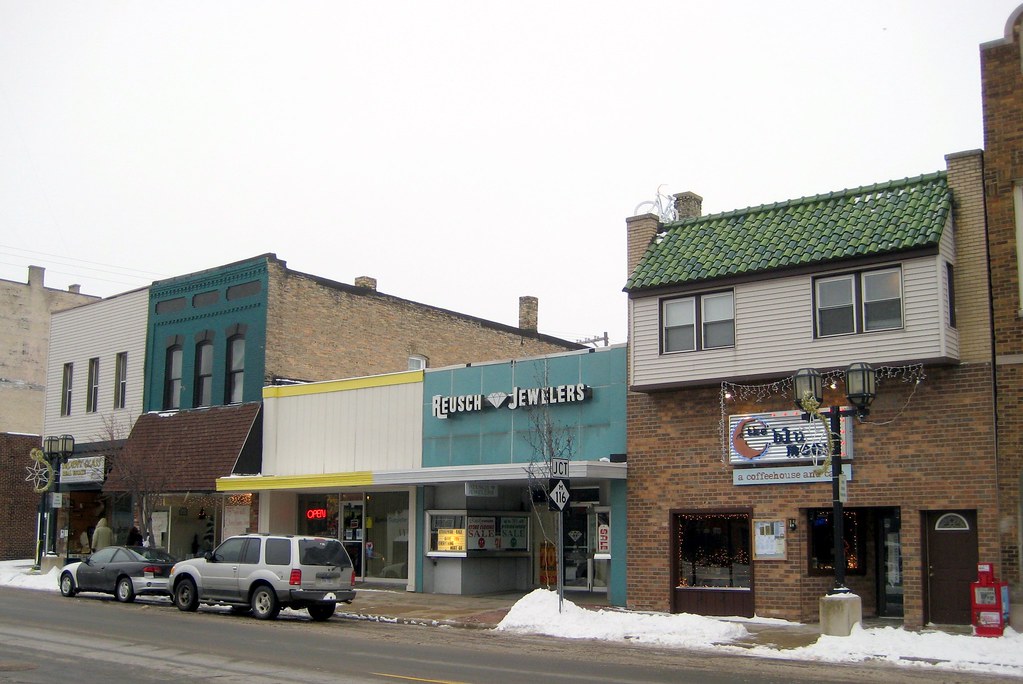 James Street Downtown Ludington, Michigan Brandon Bartoszek Flickr