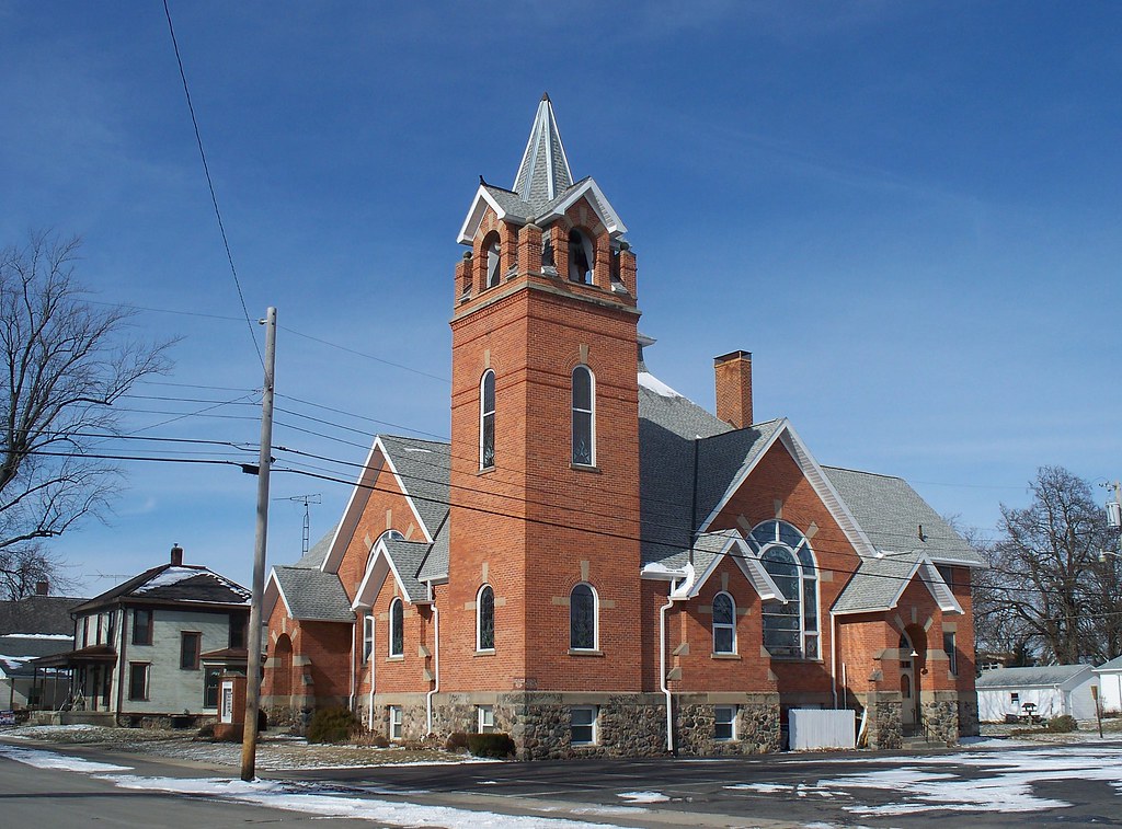 OH Quincy Church Brick church in Quincy, Ohio. Ken Flickr