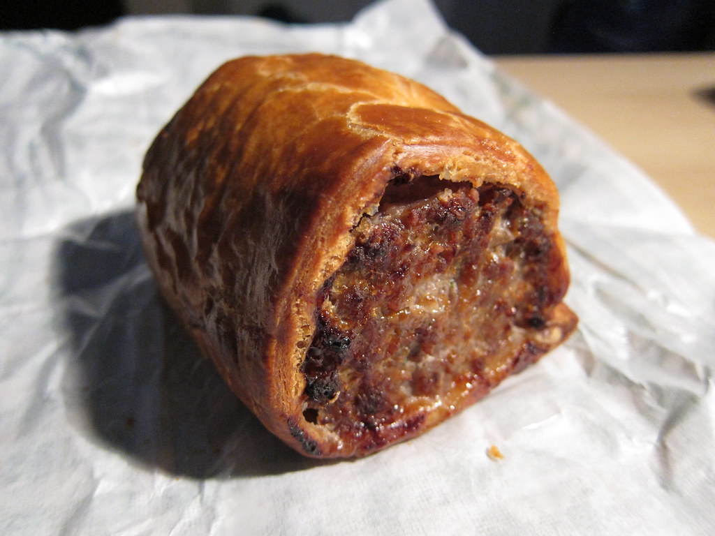 Ginger Pig sausage roll Bought at Borough market Flickr