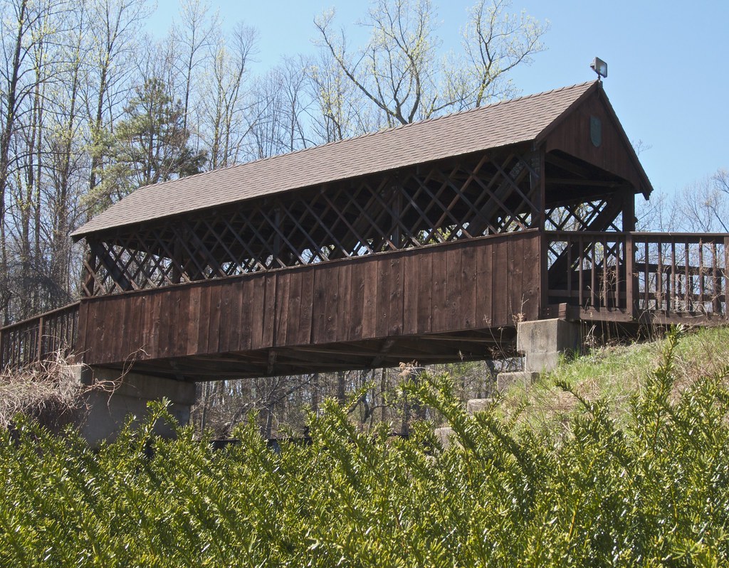 Huckleberry Hill Covered Bridge The Huckleberry Hill is a … Flickr