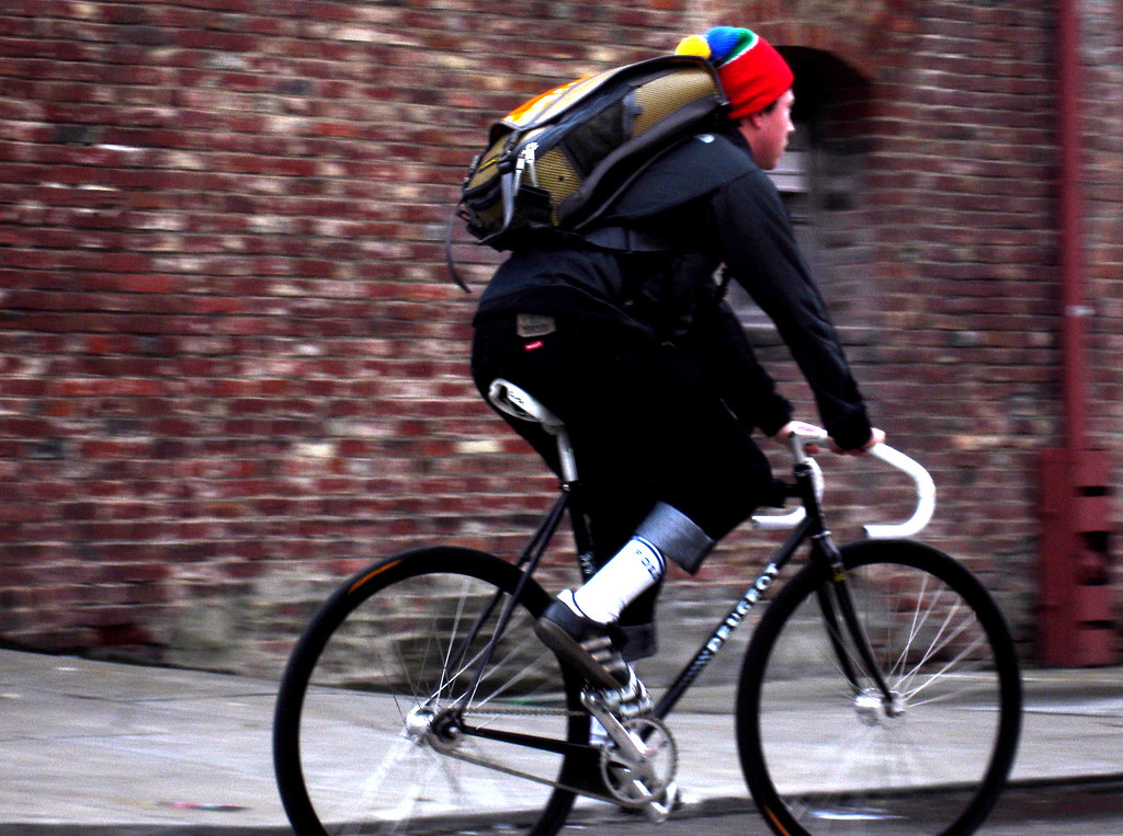 San Francisco Bike Messenger Bike messenger Photo credit … Flickr