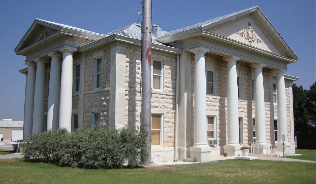 Glasscock County Courthouse (Garden City, Texas) Edward C.… Flickr