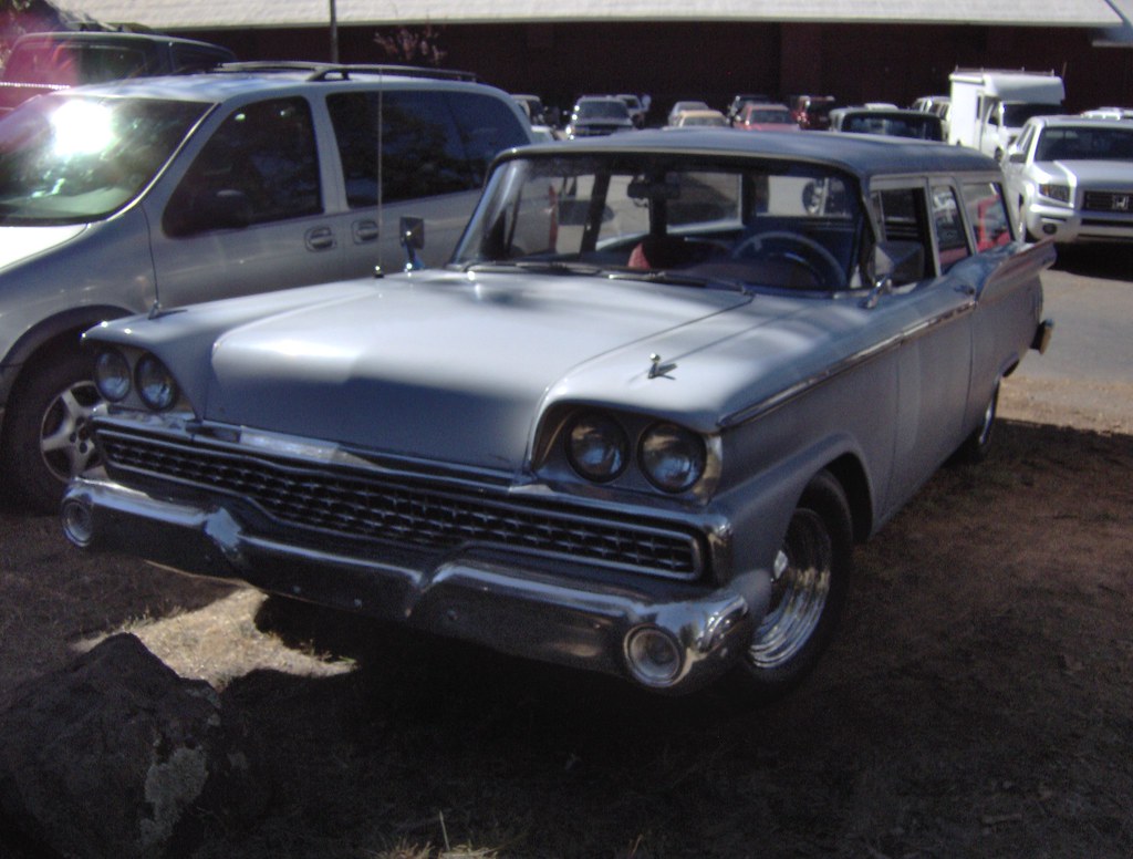 1959 Ford Galaxie Ranch wagon. Grass Valley California. Flickr
