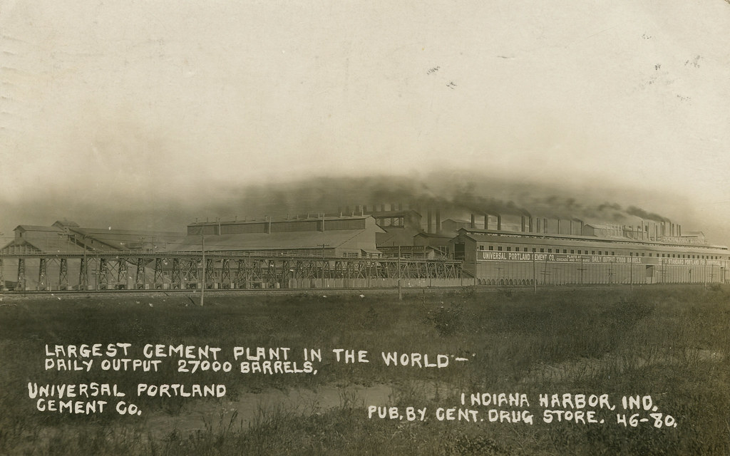 Universal Portland Cement Company, 1915 Indiana Harbor, … Flickr