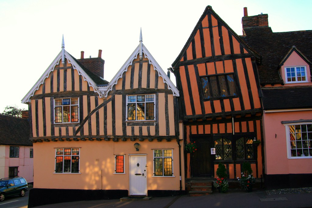 The Crooked House, Lavenham, Suffolk, England Read more on… Flickr