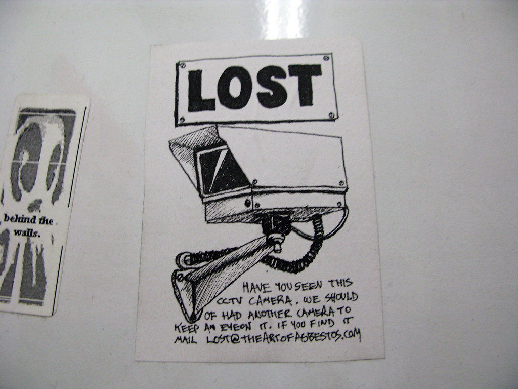 Lost CCTV Lost Have you seen this CCTV camera. We should o… Flickr