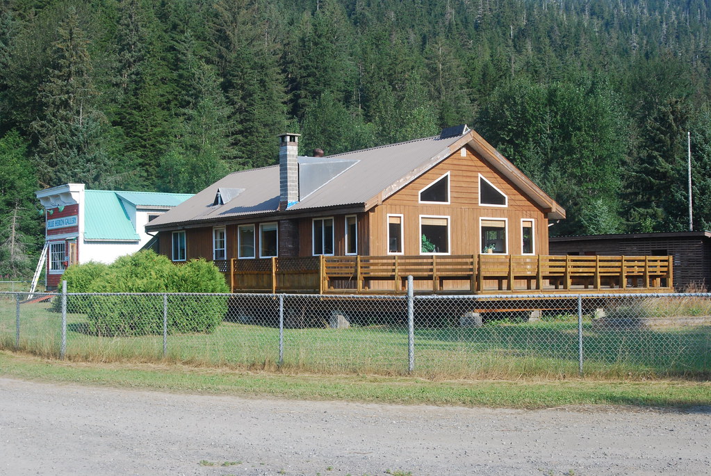 Jeff's place at Alice Arm House and Blue Heron Art Gallery… Flickr