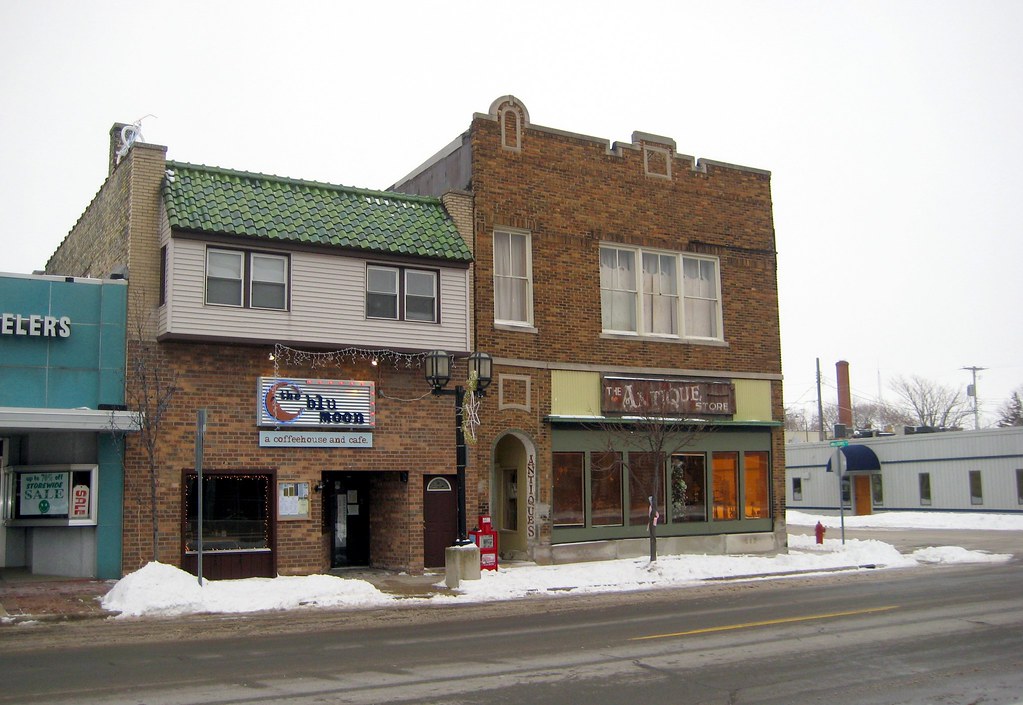 James Street Buildings Downtown Ludington, Michigan Flickr