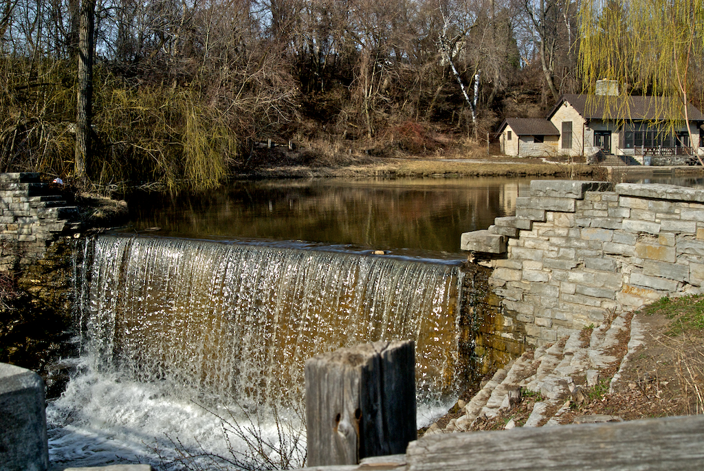 oak creek waterfall I;ve been riding past this for almost … Flickr
