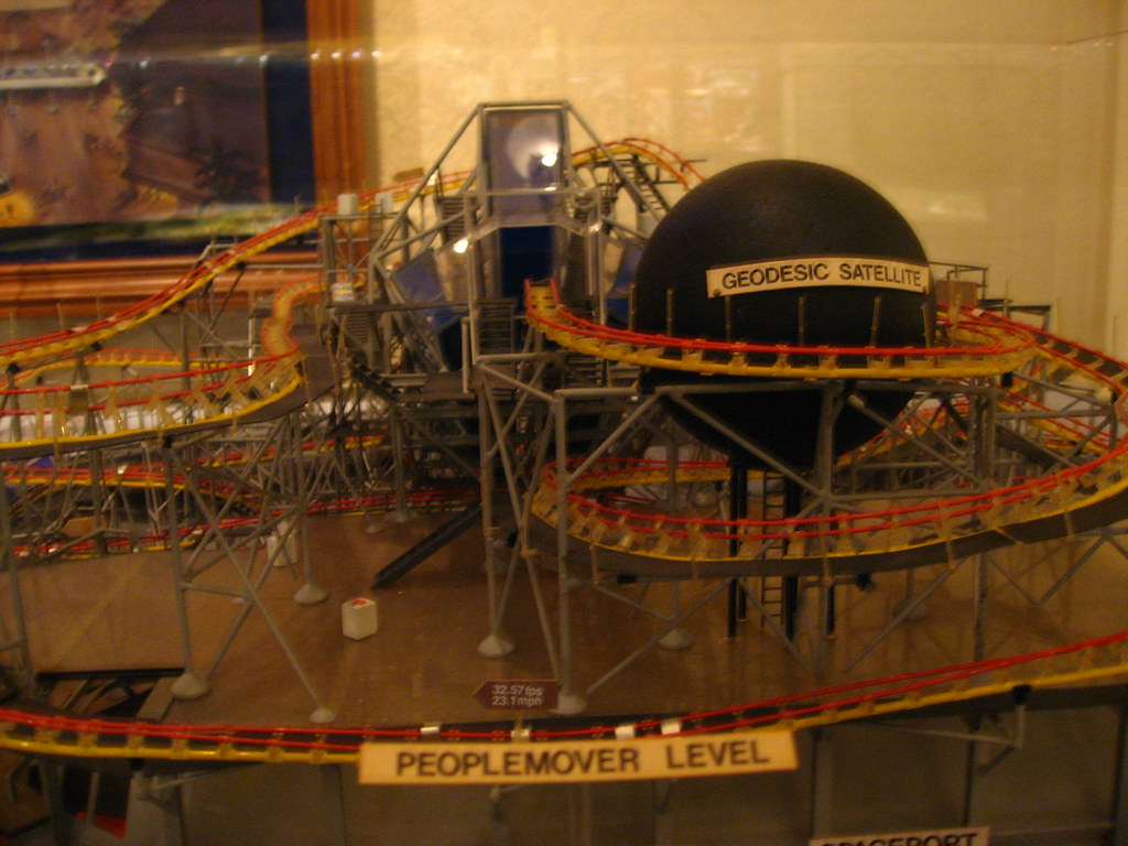 Space Mountain Model at Disneyland | SpokkerJones | Flickr