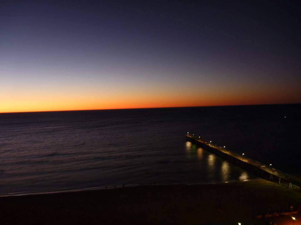 Sunset on Pier Michael Lawton Flickr