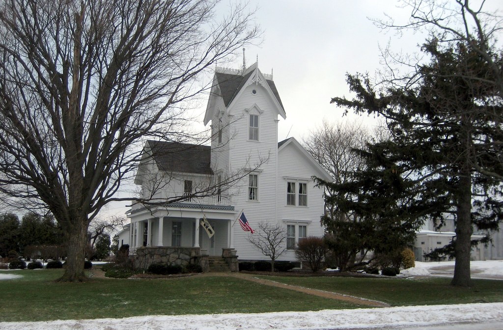 Victorian Farm House Casnovia Township in Muskegon County,… Flickr