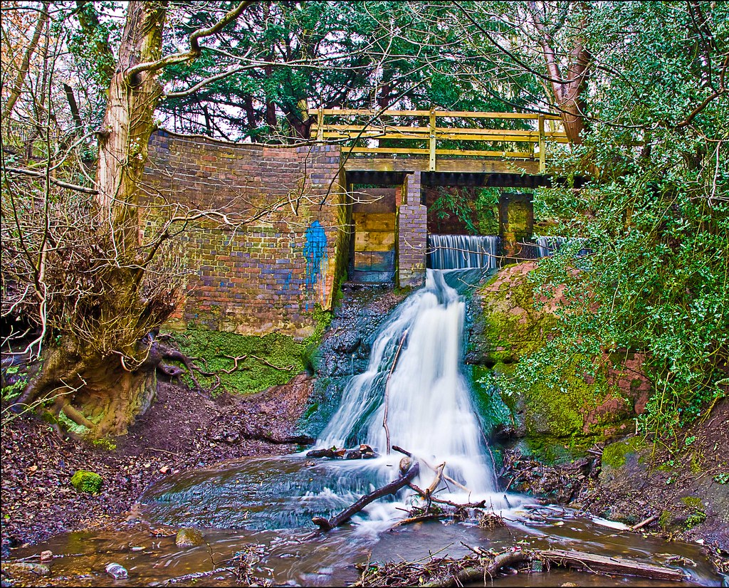 Rising Brook Rugeley The waterfall on Rising Brook at Sl… Flickr