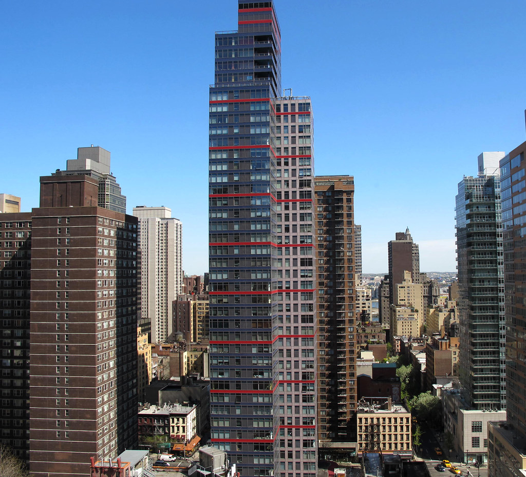 New York from the 17th Floor of the lipstick building. Flickr