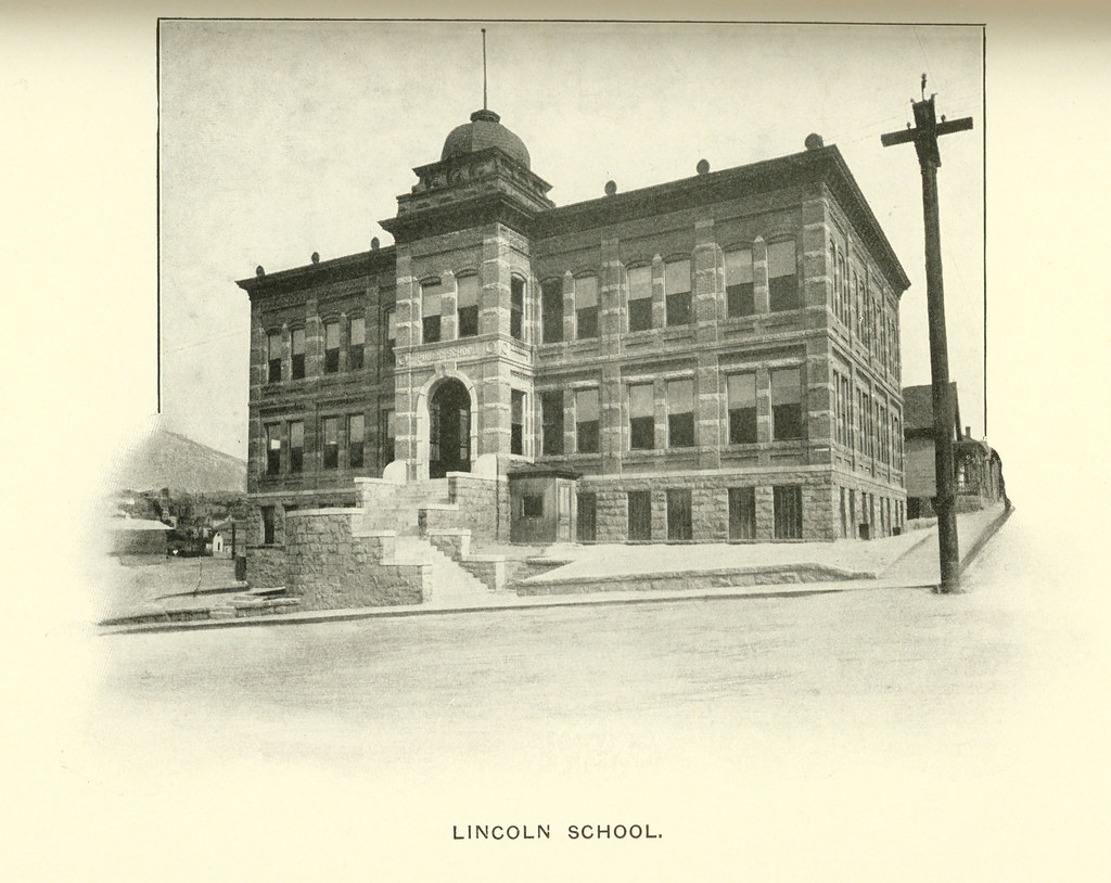 Lincoln School, Butte, Montana. (1905) Lincoln School, But… Flickr