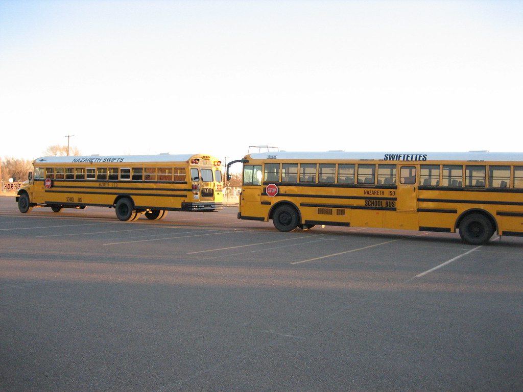 Nazareth ISD Activity Buses Two of Nazareth ISD's Activity… Flickr