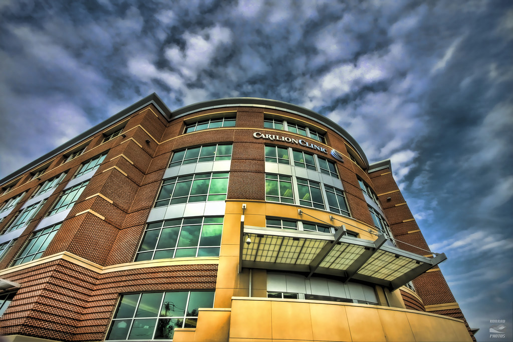 Carilion Clinic Roanoke HDR The front facade of the new Ca… Flickr