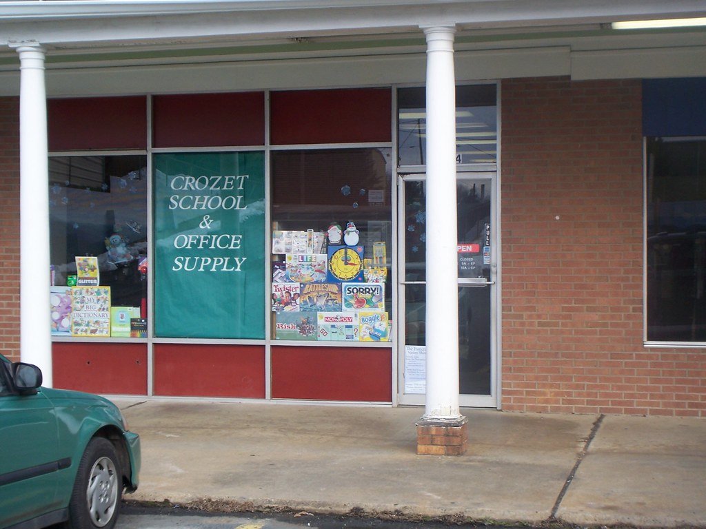 Crozet School and Office Supply store Posted via email fro… Flickr