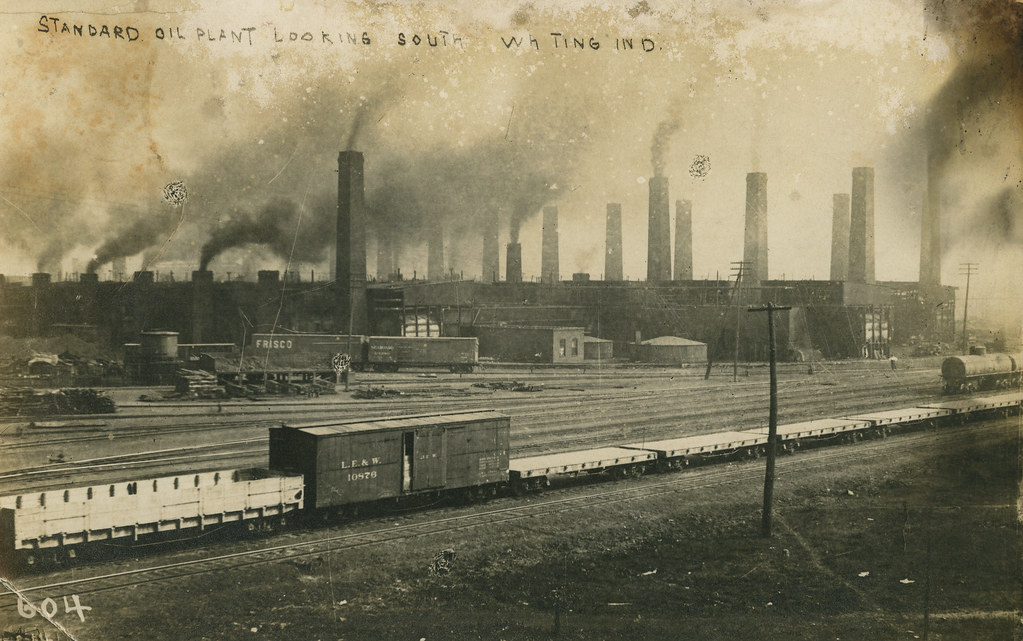 Standard Oil Plant Looking South, 1914 Whiting, Indiana a photo on