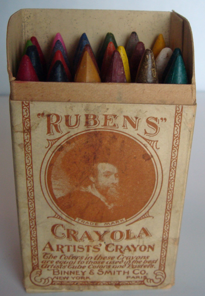 Rubens Crayola 24 count 1903 open The first picture gives … Flickr
