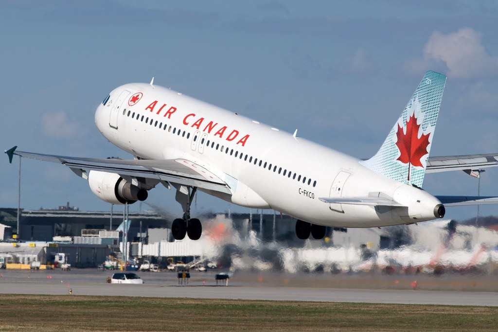 Air Canada A320 CFKCO Departing Montreal Airport Flickr