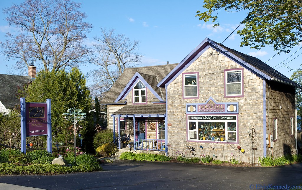 Dovetail Art Gallery Dovetail Ar Gallery in Egg Harbor, Do… Flickr