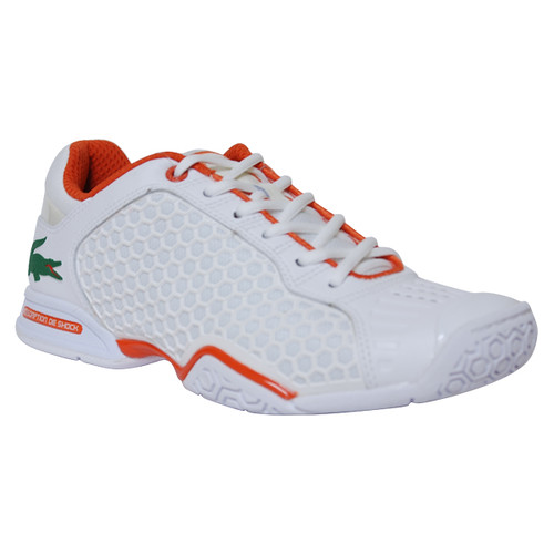 Lacoste Repel Women`s Tennis Shoes White Orange Click Laco… Flickr