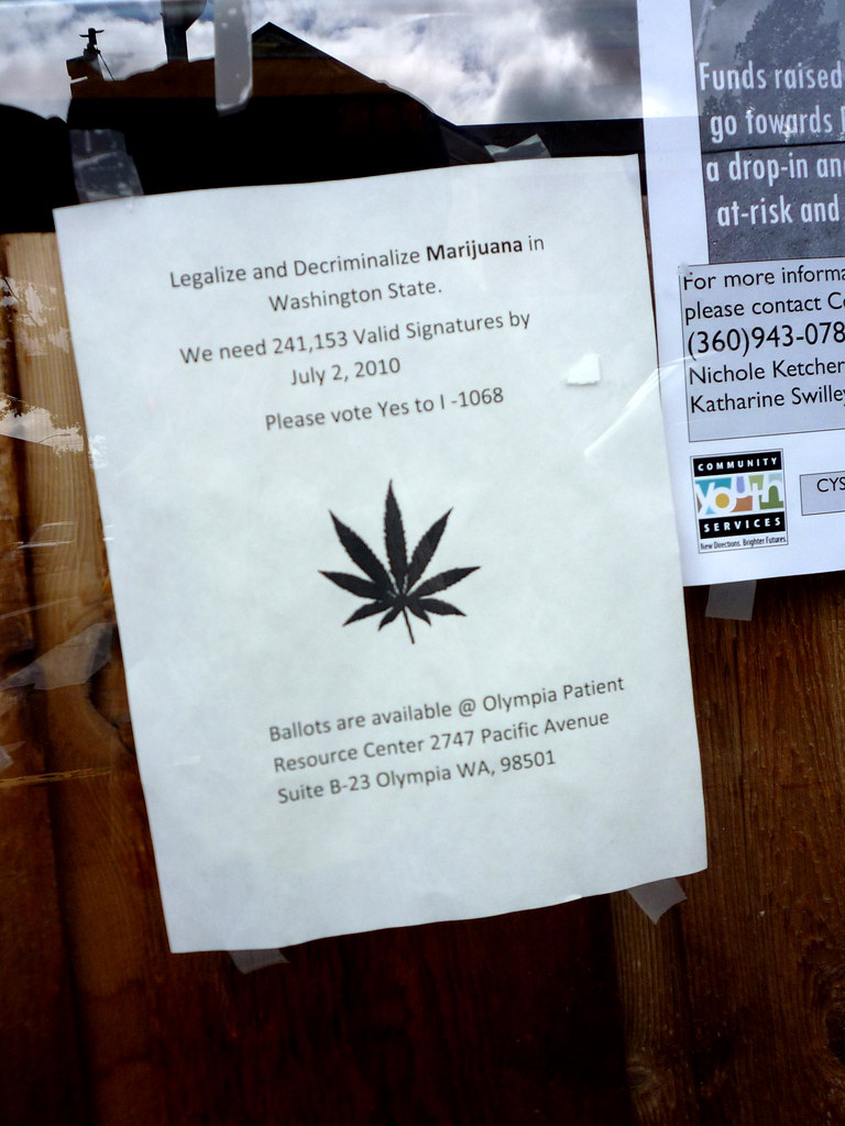 Legalize and Decriminalize Marijuana in Washington State Flickr