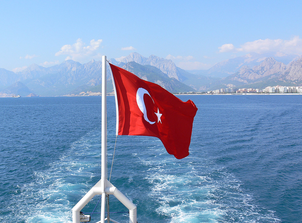 Turkey flag Anton Fomkin Flickr