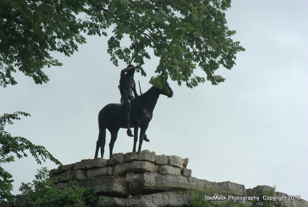 Kansas City Scout The Kansas City Scout Statue Looks over … Flickr