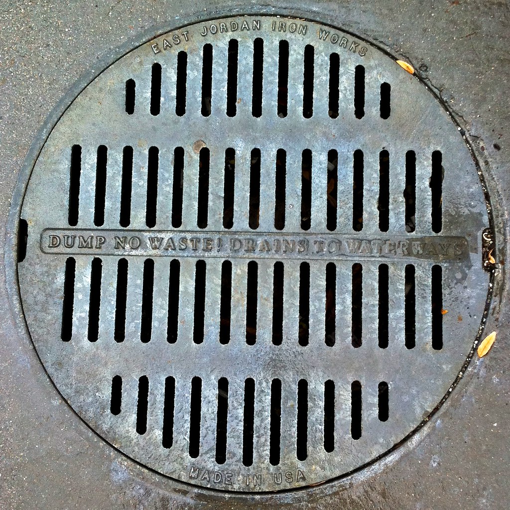 East Jordan Iron Works dump no waste! drains to waterways Flickr