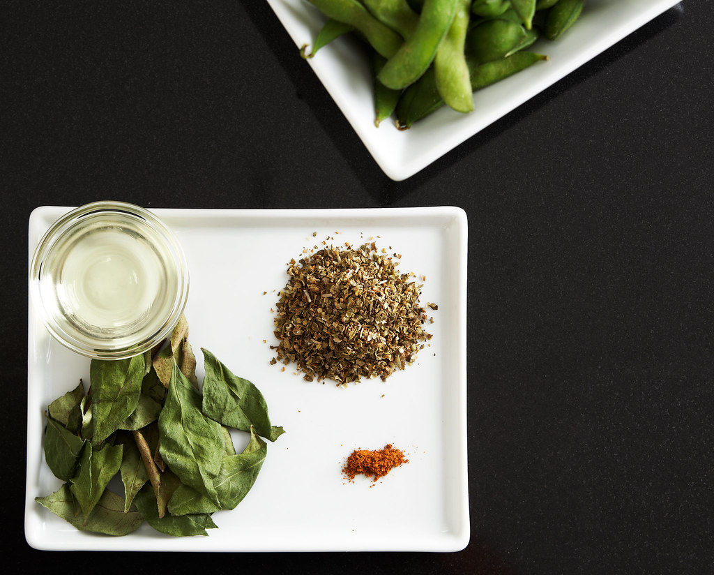 Spicy Edamame Snack 2of8 Edamame is Japanese for twig bean… Flickr