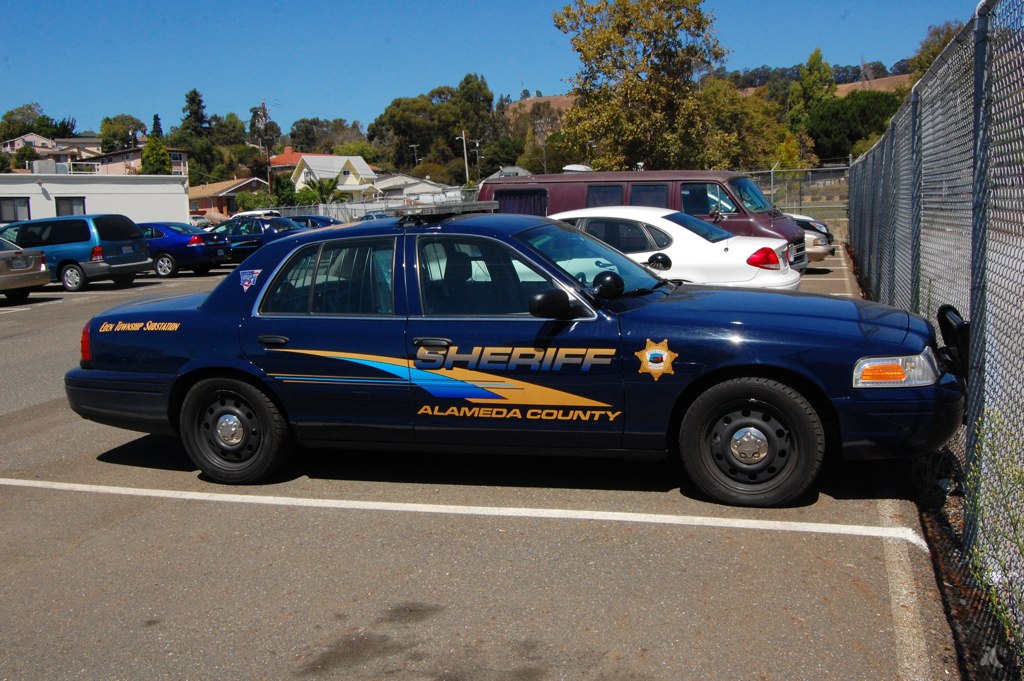 Side of Blue Car An Alameda County Sheriff unit. Brian Imagawa Flickr