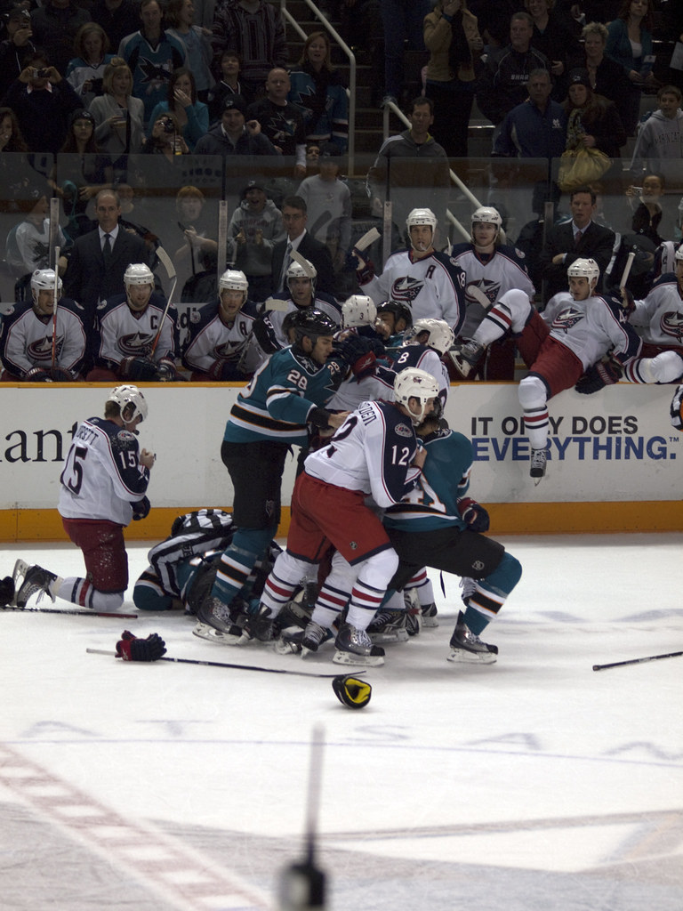 Hockey fight too008 hockey fight Rawbert Wagner Flickr