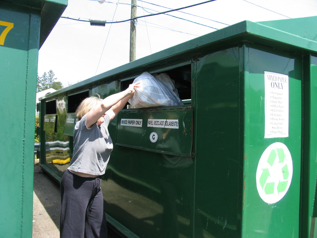 IMG_4339 Recycling bins at Columbia Pike Arlington County Flickr