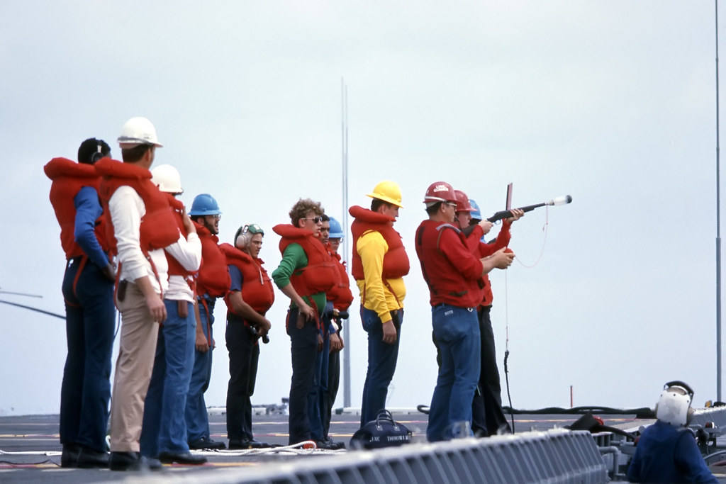 Line Throwing guns are used to pass shot lin… Flickr