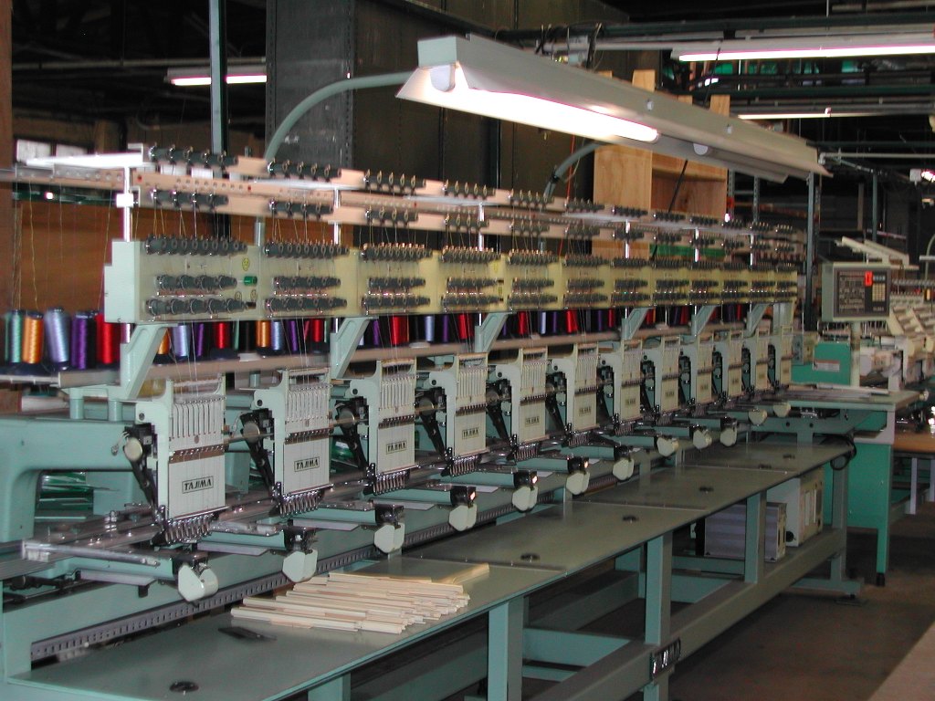 Tajima TMEHC912 embroidery machine / bordadora Tajima TME… Flickr