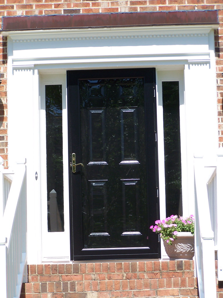 Doors Custom Fiberglass entry door Full glass storm door ntm1909
