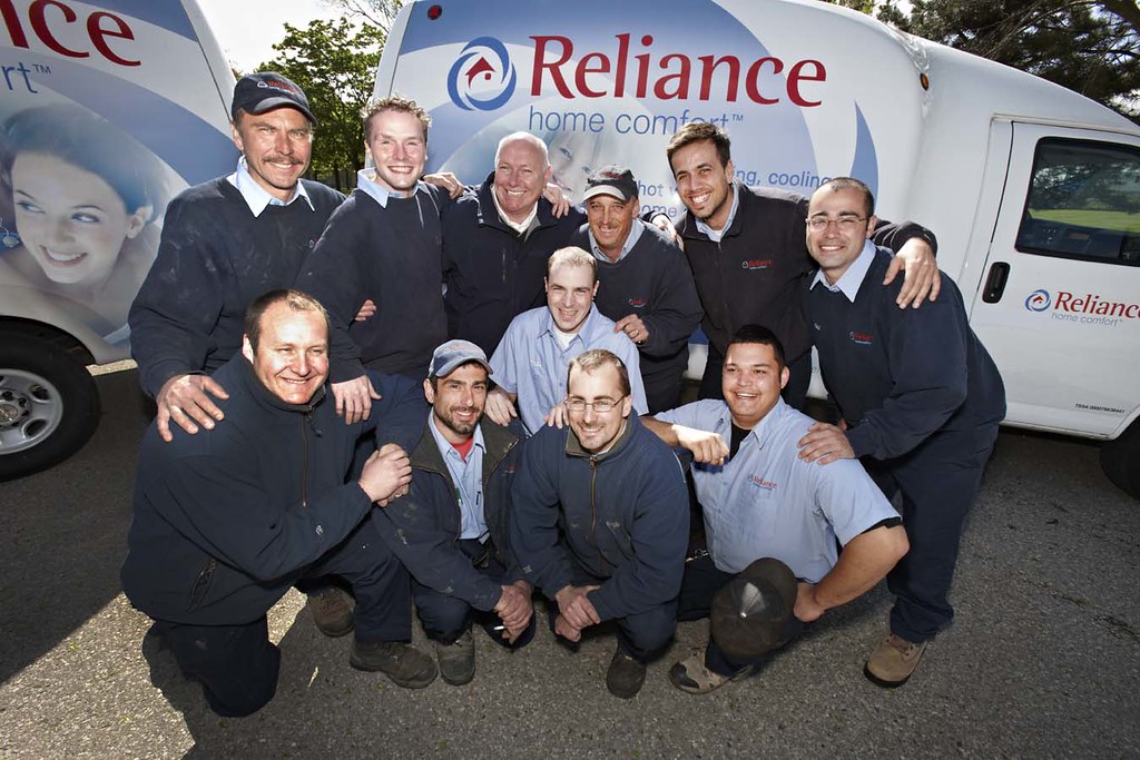 Reliance Home Comfort Cambridge technician team The Relian… Flickr