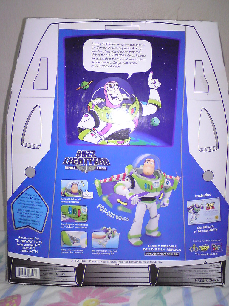 Toy Story Collection Buzz Lightyear Box