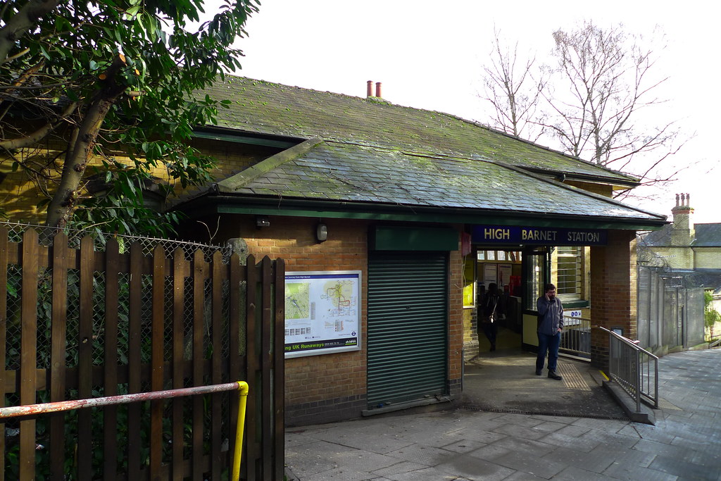 High station One of the northern termini for the No… Flickr