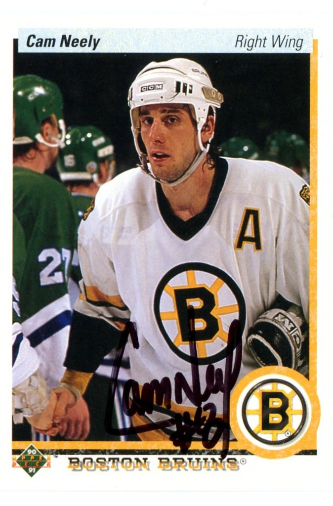Cam Neely autographed hockey card_img622 a photo on Flickriver