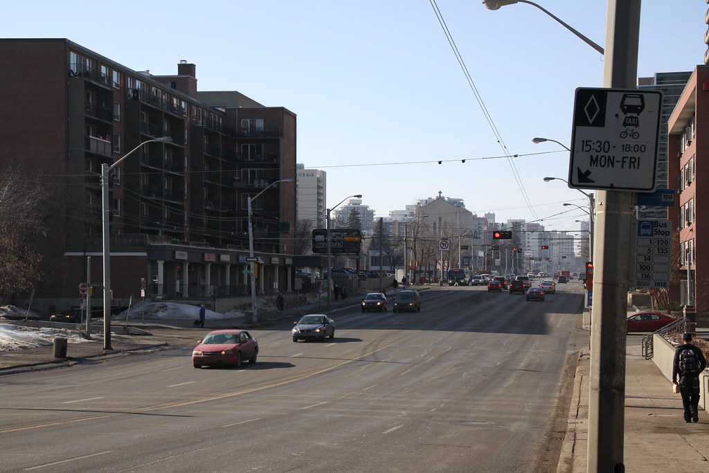 Jasper Avenue, Edmonton This photo was used on "Photo Post… Flickr