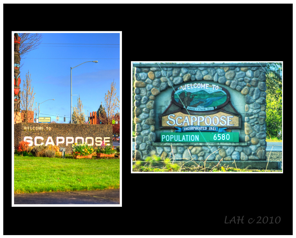 To Scappoose! 69/365 to my town! The sign … Flickr