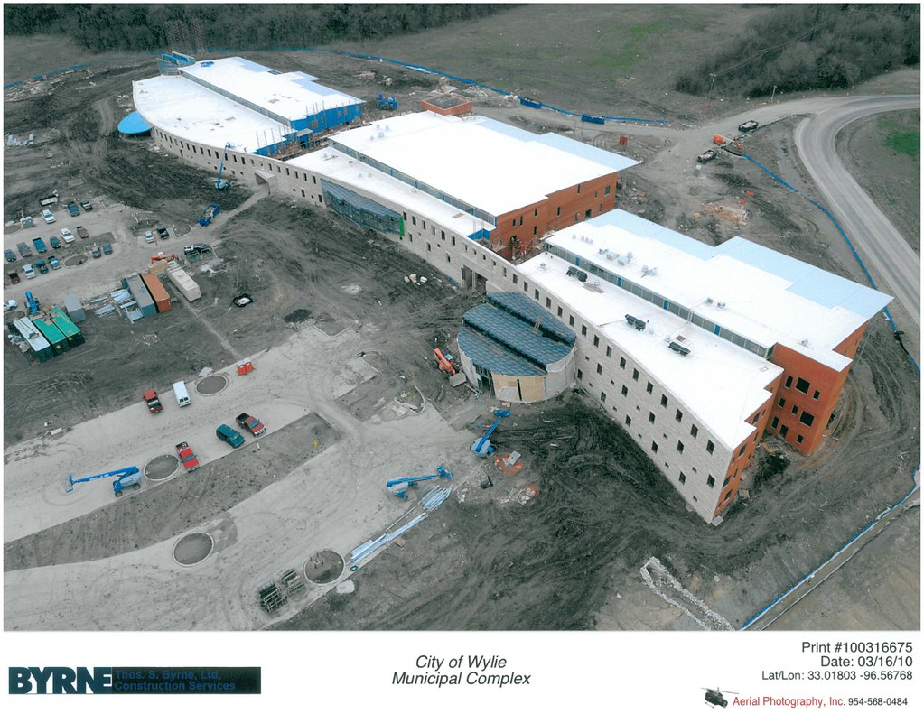 Municipal Complex Aerial 04.01.2010 City of Wylie Flickr