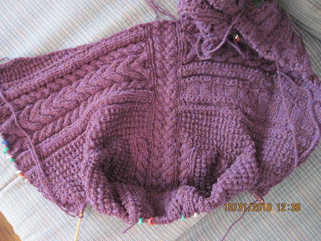 Left sleeve cap shaping done2 Closeup showing how the sha… Flickr