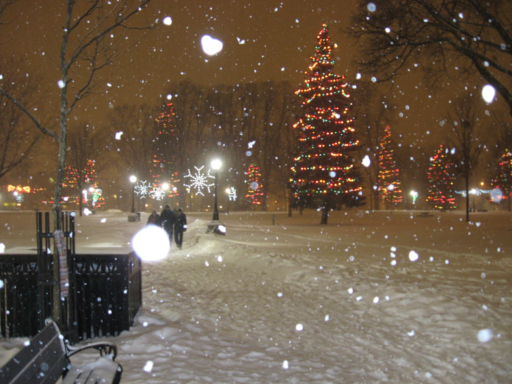 Victoria Park London Ontario A perfect Christmas snowfal… Flickr