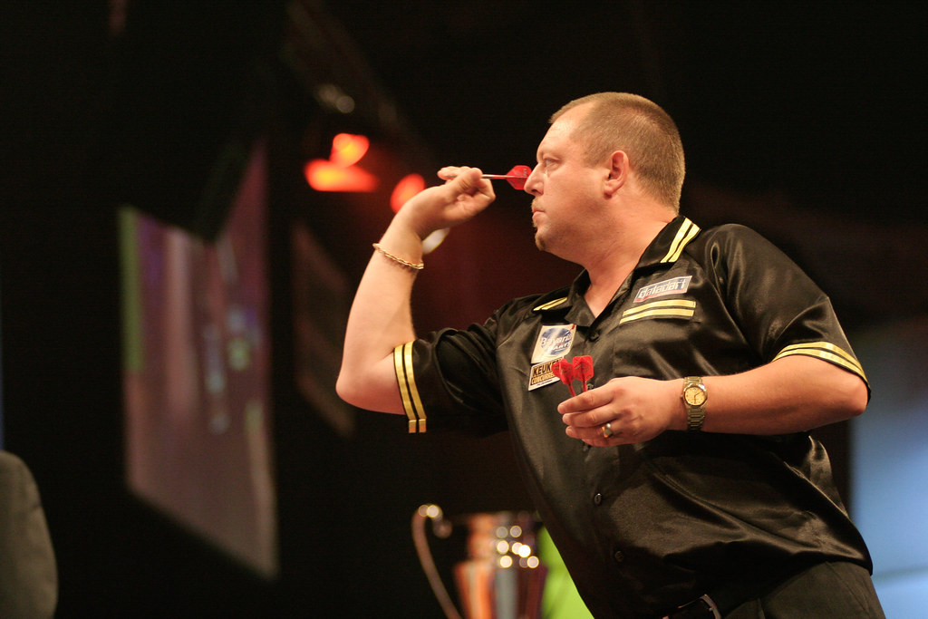 Mervyn King Bavaria World Darts Trophy 2006, Vechtsebane… Flickr